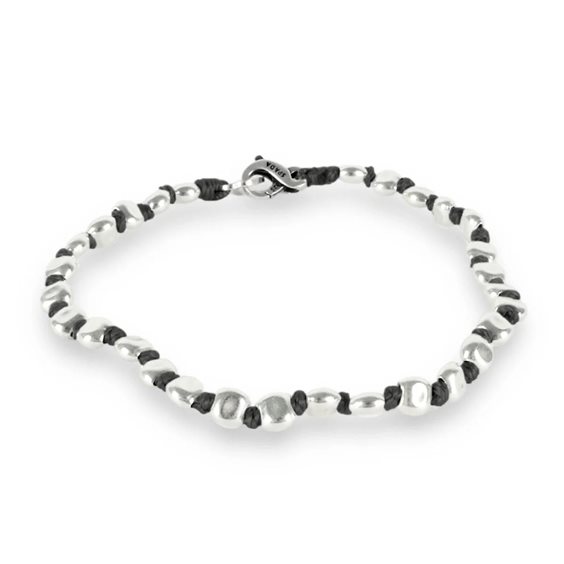 Bracciale Spadarella Spadini in Argento SPBR274-17 GRIGIO SCURO - SPBR274-17 GRIGIO SCURO